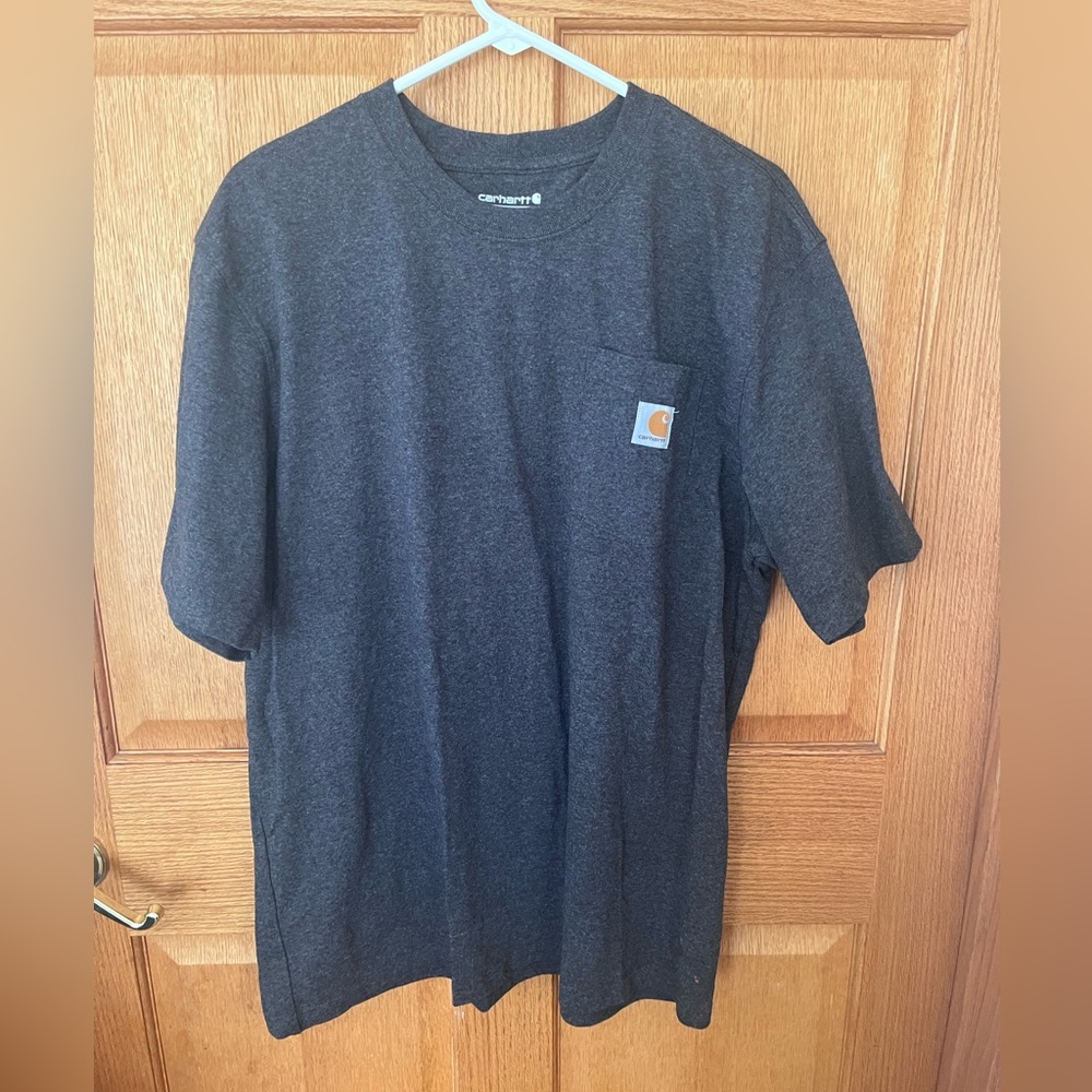 Carhartt Gray loose fit Pocket T-Shirt